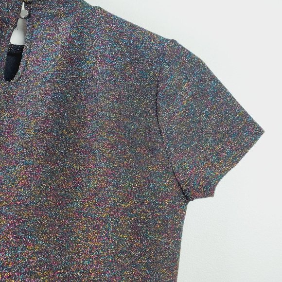 Forever 21 Multi-Color Sparkle Mini Dress Sz S NWT - Picture 12 of 12